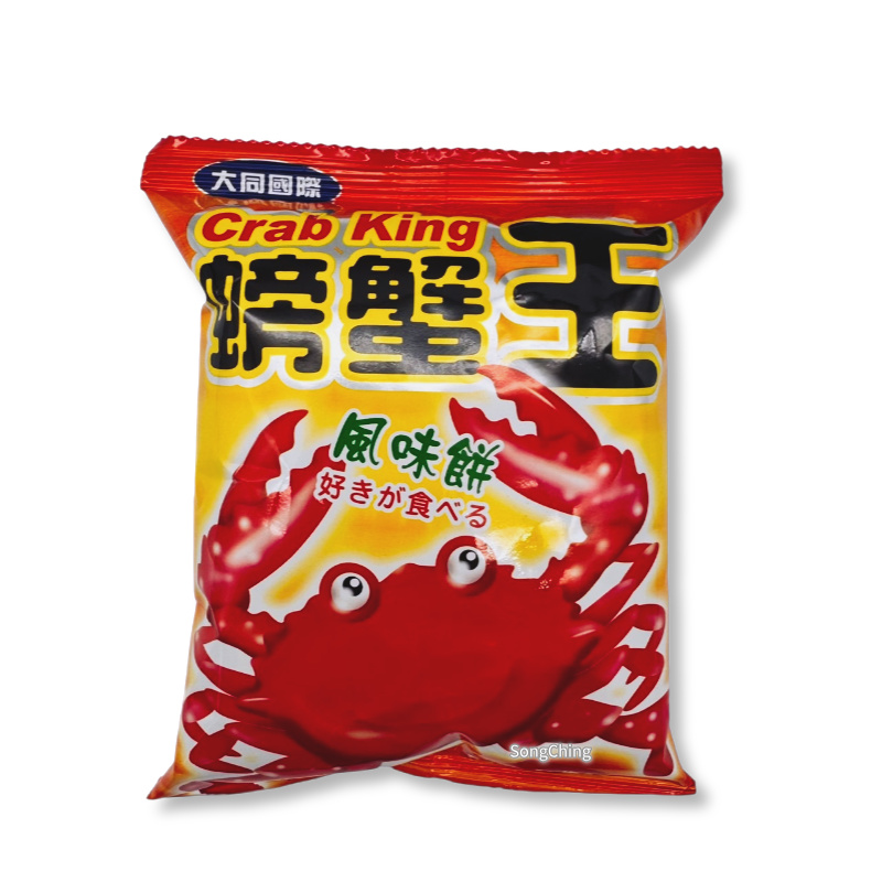 Crab King Crunch 40g|螃蟹王風味餅 40克