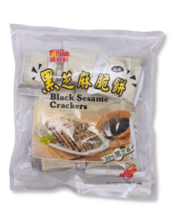 Black Sesame Crackers 320g｜黑芝麻脆餅 320克
