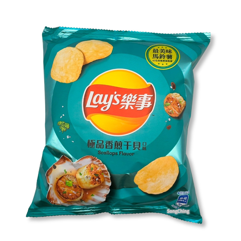 Scallops Flavor 34g|極品香煎干貝口味 34克