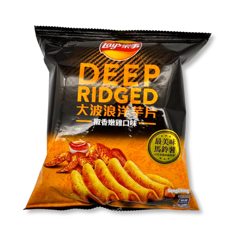 Deep Ridged Pepper Chicken 30.5g|大波浪椒香嫩雞口味 30.5克