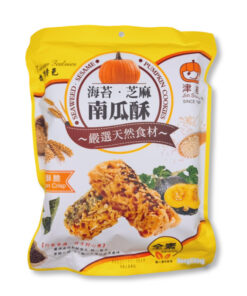 Seaweed Sesame Pumpkin Cookies 288g｜海苔芝麻南瓜酥