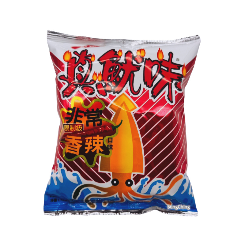 Jenyowe Snack Spicy Flavor 50g|真魷味非常香辣口味 50克