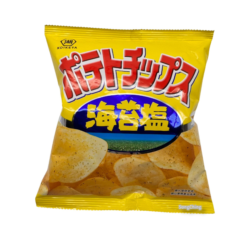 Potato Chips Seaweed Salt Flavor 28g|海苔塩口味 28克