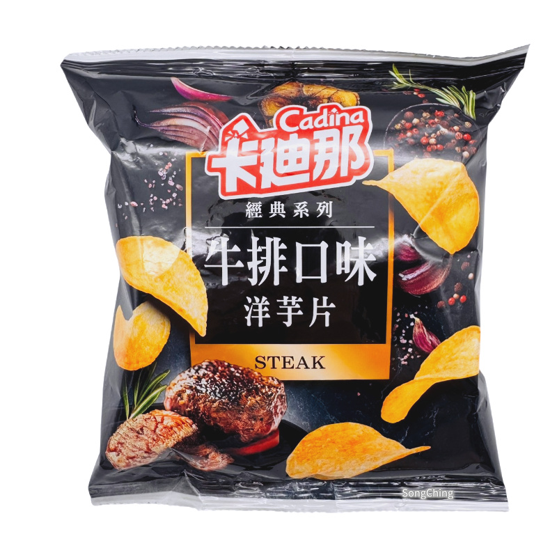 Potato Chips Steak Flavor 33g|洋芋片 牛排口味 33克