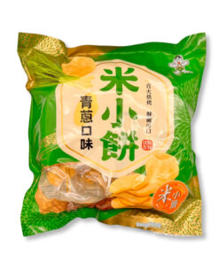Mi Xiao Bing – Green Onion Flavor 160g｜米小餅 青蔥口味 160克