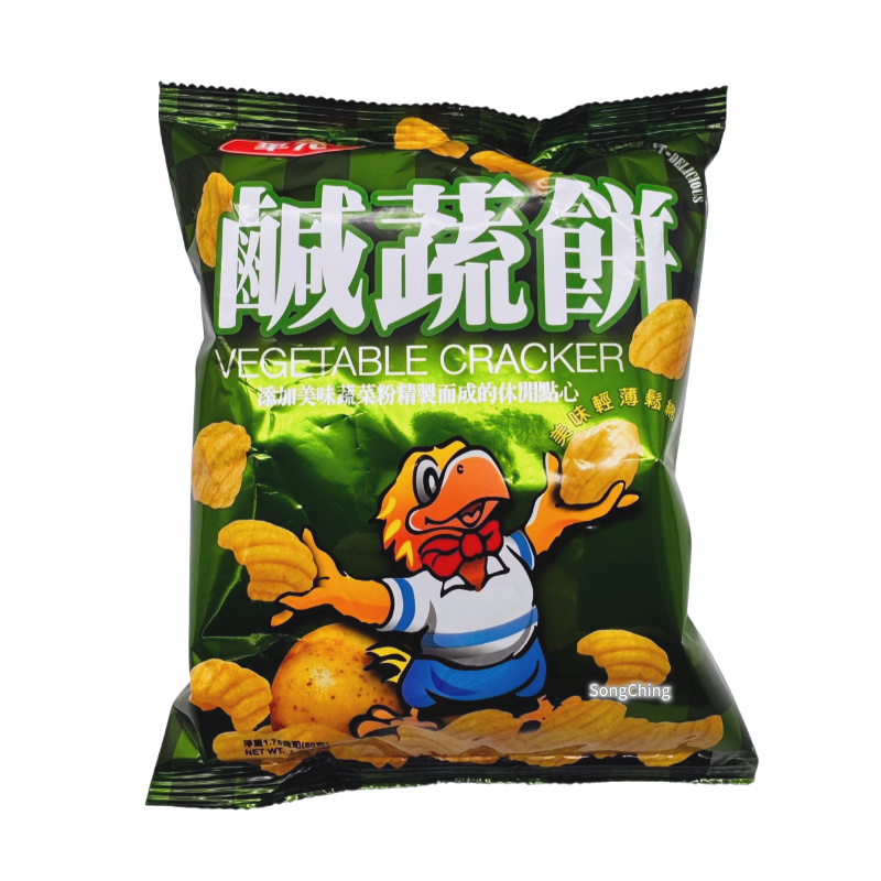 Vegetable Crackers 50g|鹹蔬餅 50克