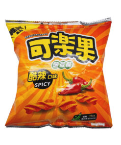 Koloko Pea Crackers Spicy Flavor 48g｜可樂果酷辣口味 48克