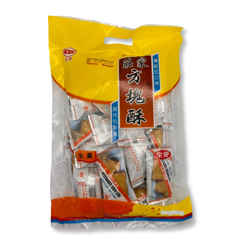 Sesame Square Cookies 330g|黑芝麻方塊酥 330克