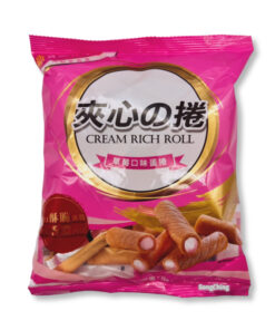 Cream Rich Roll Strawberry Flavor 185g｜夾心捲酥 草莓口味 185克