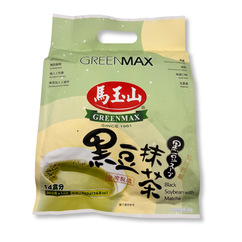 Black Soybean with Matcha 420g|黑豆抹茶 420克