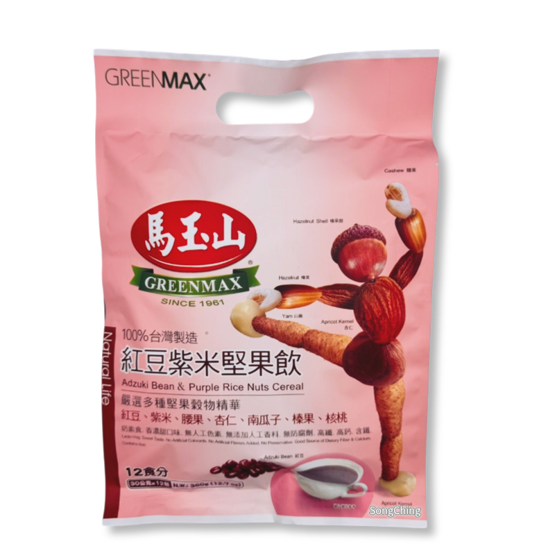 Adzuki Bean Purple Rice Nuts Cereal 360g|紅豆紫米堅果飲 360克