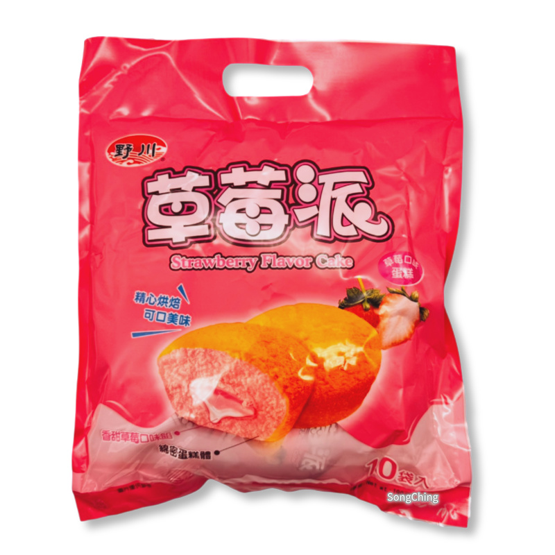 Strawberry Flavor Cake 190g|野川 草莓派 190克