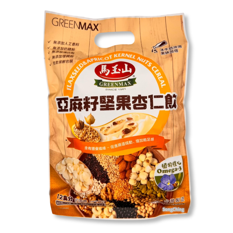 Flaxseed Apricot Kernel Nuts Cereal 336g|亞麻籽堅果杏仁飲 336克