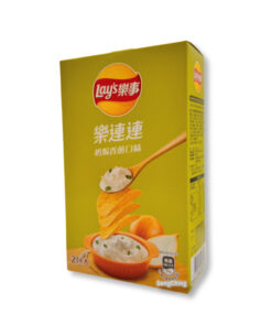 Stax Sour Cream & Onion Flavor 102g｜樂連連經濟包奶焗香蔥口味 102克