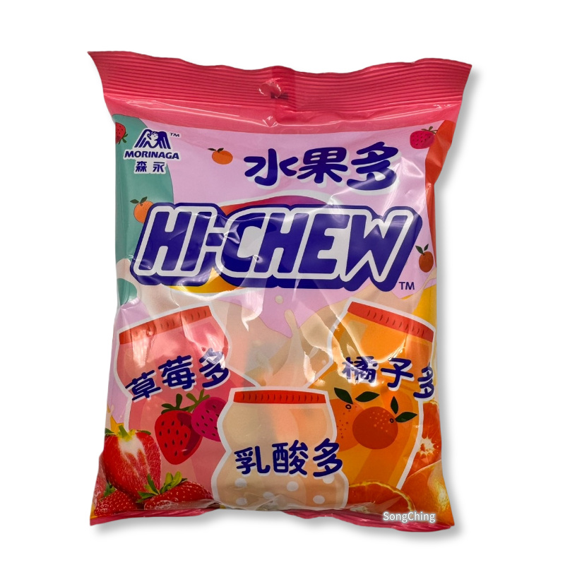 Fruits More 90g|嗨啾軟糖袋裝 水果多 90克