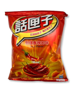 Poca Spicy Flavor 52g｜話匣子勁爆香辣口味玉米片 34克