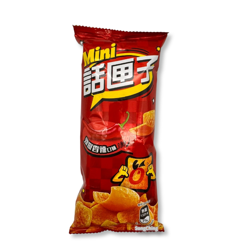 Mini Spicy 48g|話匣子迷你勁爆香辣口味玉米片 48克