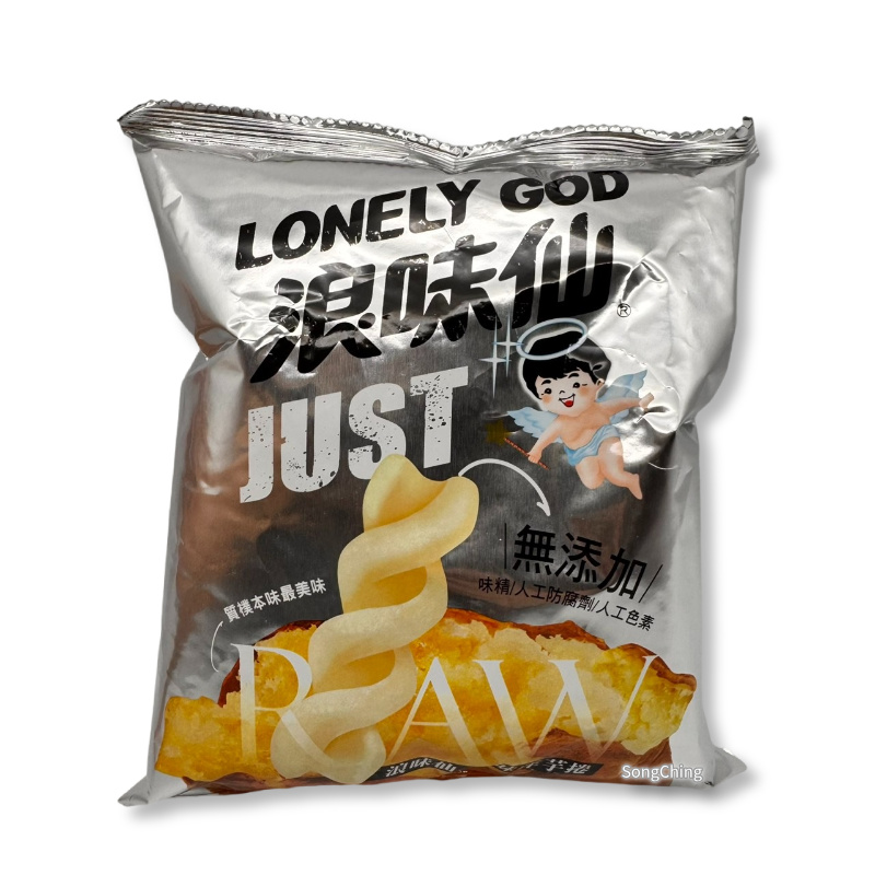 Lonely God Just Flavor 32g|浪味仙 原味洋芋捲 32克