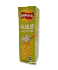 Stax Sour Cream & Onion Flavor 60g｜樂事意合包奶焗香蔥口味洋芋片 60克