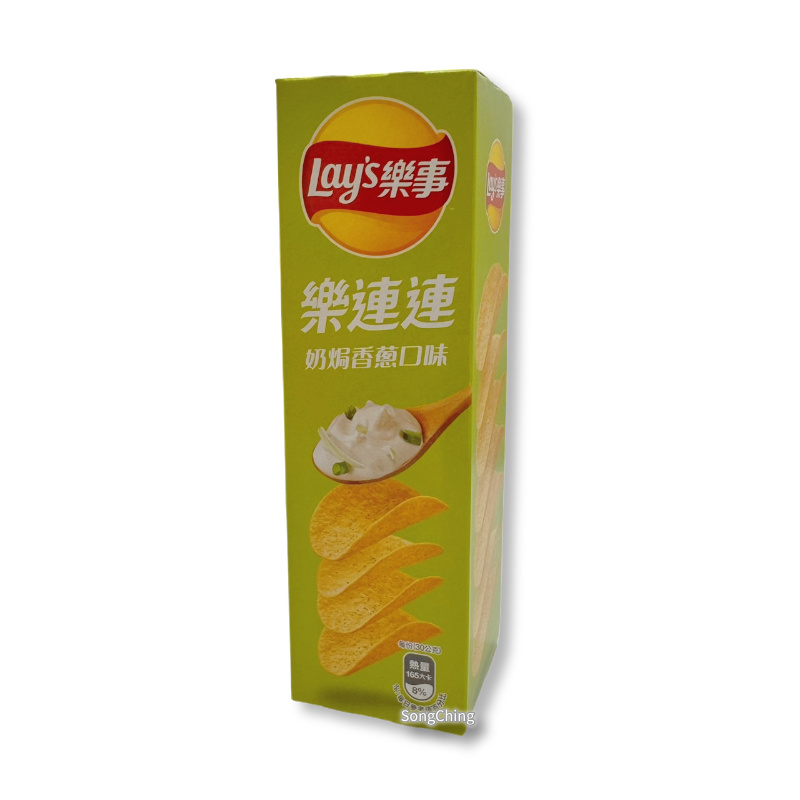 Stax Sour Cream & Onion Flavor 60g|樂事意合包奶焗香蔥口味洋芋片 60克