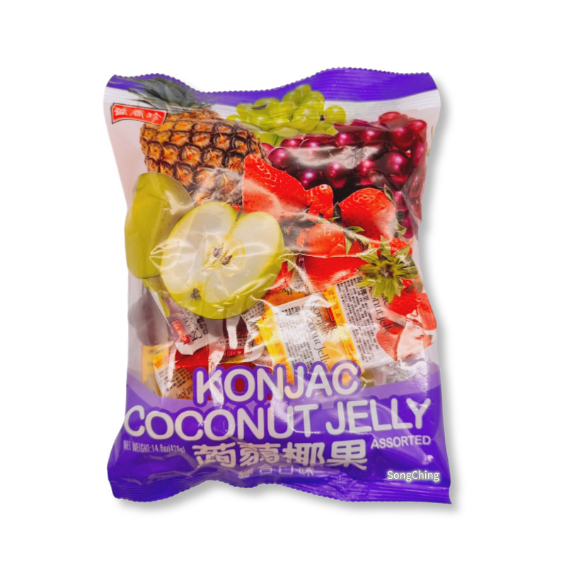 Konjac Coconut Jelly Assorted Flavor 420g|蒟蒻椰果果凍 綜合口味 420克