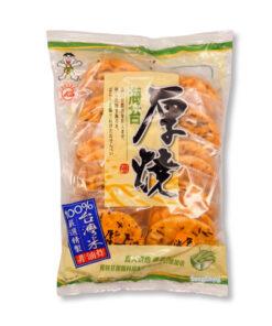 Thick Rice Cracker Senbei With Seaweed Flavor 170g｜厚燒米果 海苔口味 170克