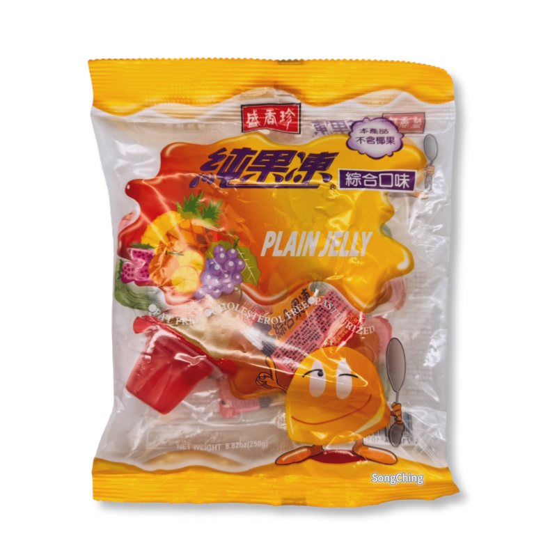 Plain Jelly Assorted Flavor 250g|純果凍 綜合口味 250克