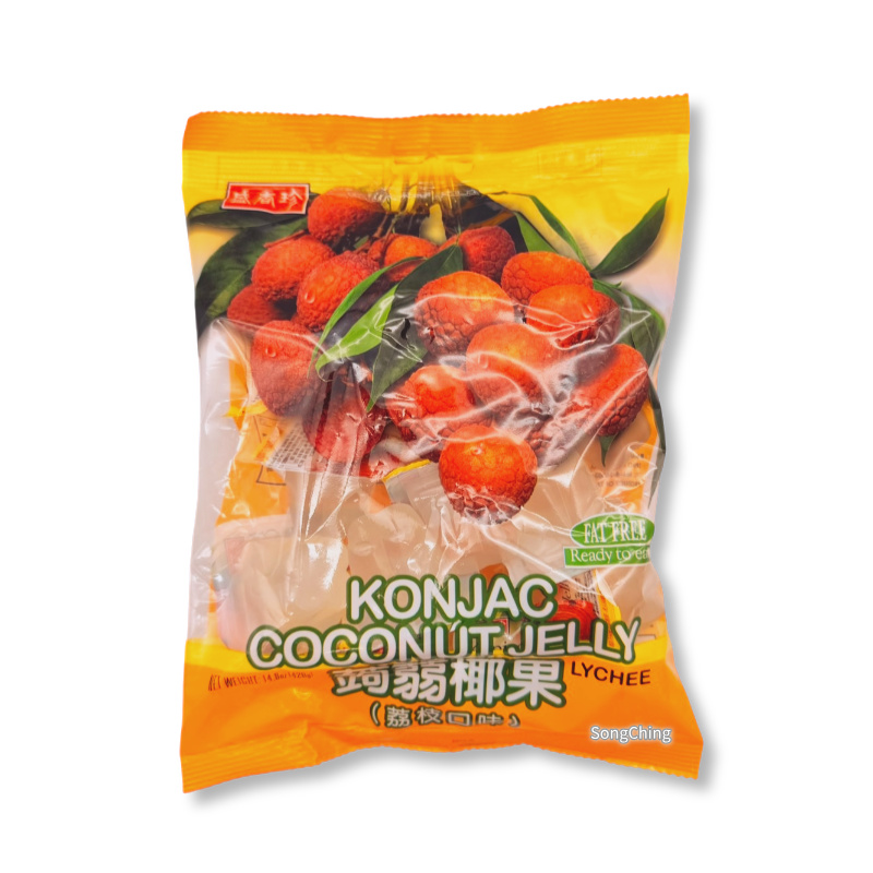 Konjac Coconut Jelly Lychee Flavor 420g|蒟蒻椰果果凍 荔枝口味 420克