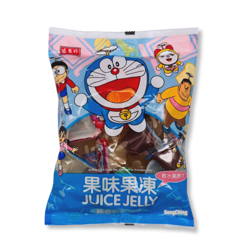 Doraemon Juicy Jelly Assorted Flavor 420g|果味果凍 綜合水果口味 420克