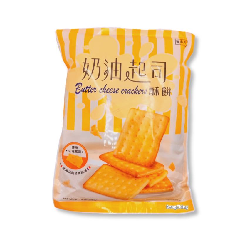 Butter Cheese Crackers 280g|奶油起司酥餅 280克