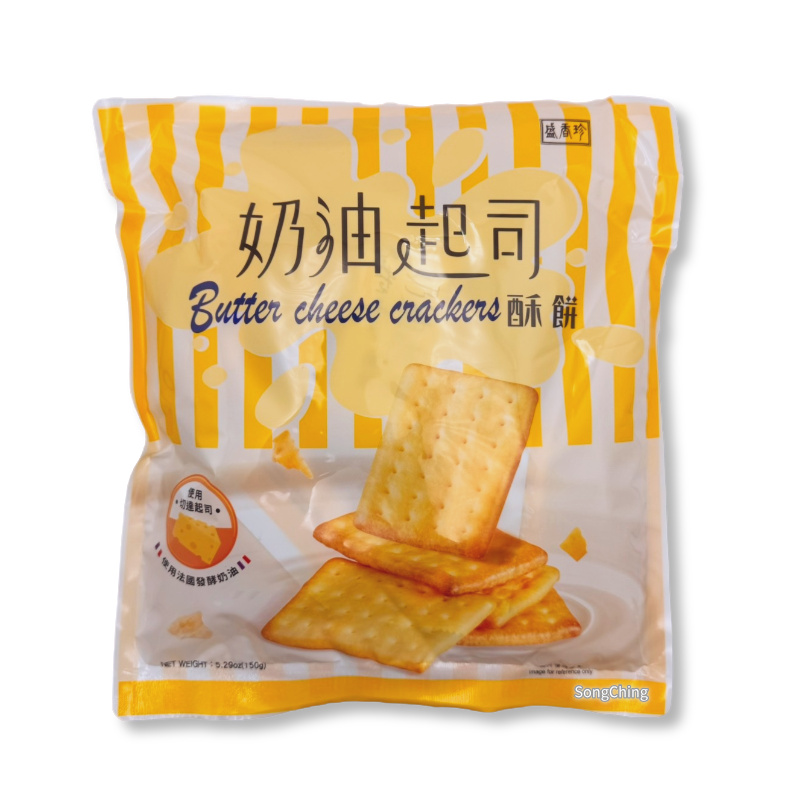 Butter Cheese Crackers 150g|奶油起司酥餅 150克