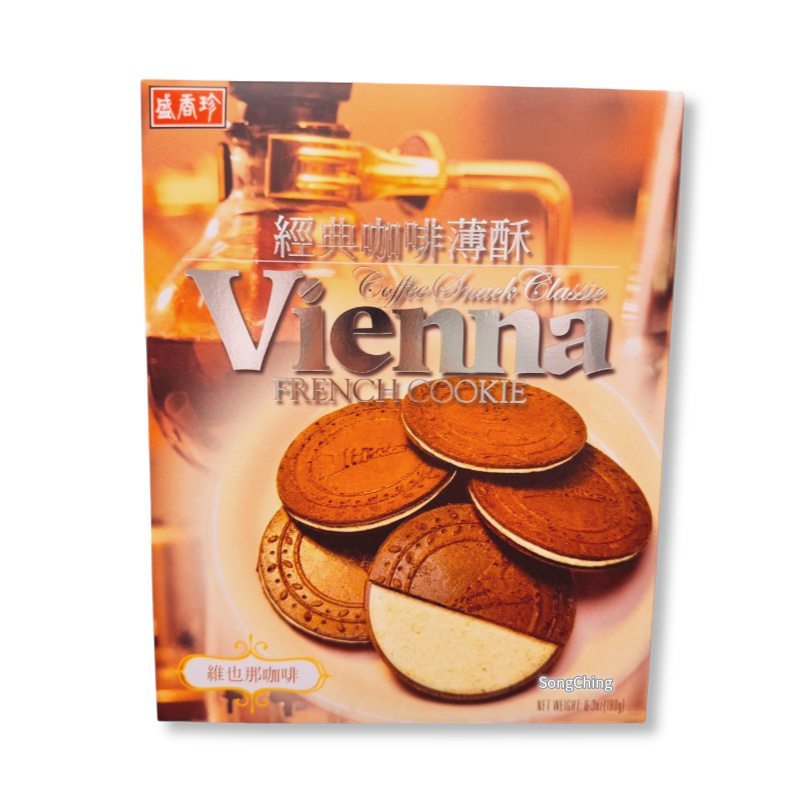 French Cookie Vienna Coffee Flavor 180g|法國薄酥 維也納咖啡口味 180克
