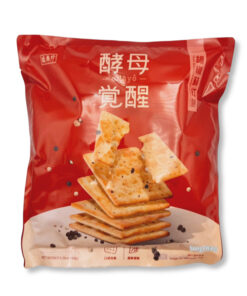 Yeast Soda Crackers Pepper Flavor 150g｜酵母覺醒 胡椒蘇打餅 150克