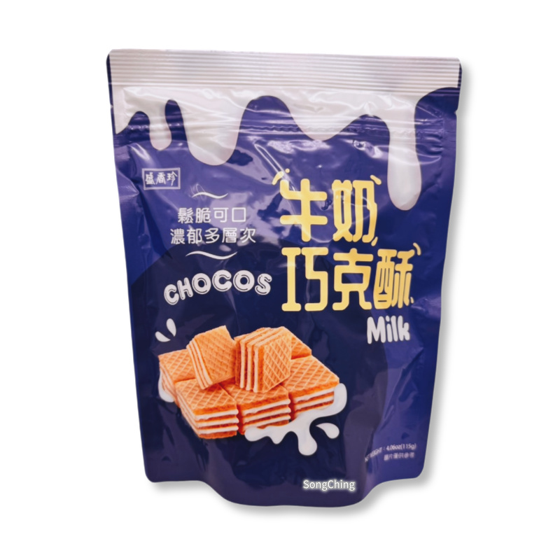 Chocos Milk Flavor 115g|牛奶巧克酥 115克