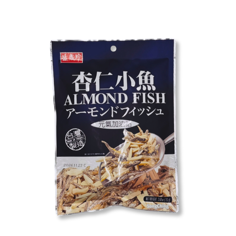 Almond Fish 76g|杏仁小魚 76克