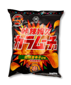 Karamucho Potato Chips 102g｜咔辣姆久平切洋芋片-勁辣唐辛子口味 102克