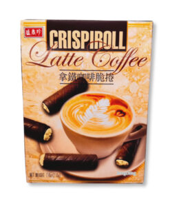 Crispiroll Latte Coffee Flavor 210g｜捲心脆捲 拿鐵咖啡口味 210克