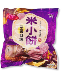 Mi Xiao Bing – Taro Flavor160g｜米小餅 紫薯口味 160克