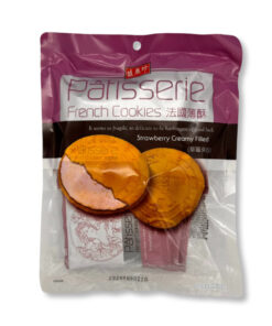 French Cookies Strawberry Flavor 117g｜法國薄酥 草莓口味 180克