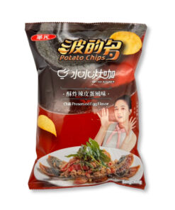 Chili Preserved Egg Flavor 52g｜酥炸辣皮蛋風味 52克