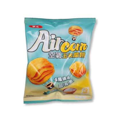 Aircorn Sea Salt Flavor 20g｜空氣玉米脆餅 經典海鹽味 20克