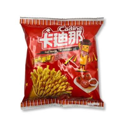 Taxas Fries Tomato Flavor 18g｜德州薯條茄汁口味 18克