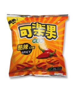 Koloko Pea Crackers Spicy Flavor 24g｜可樂果酷辣口味 24克