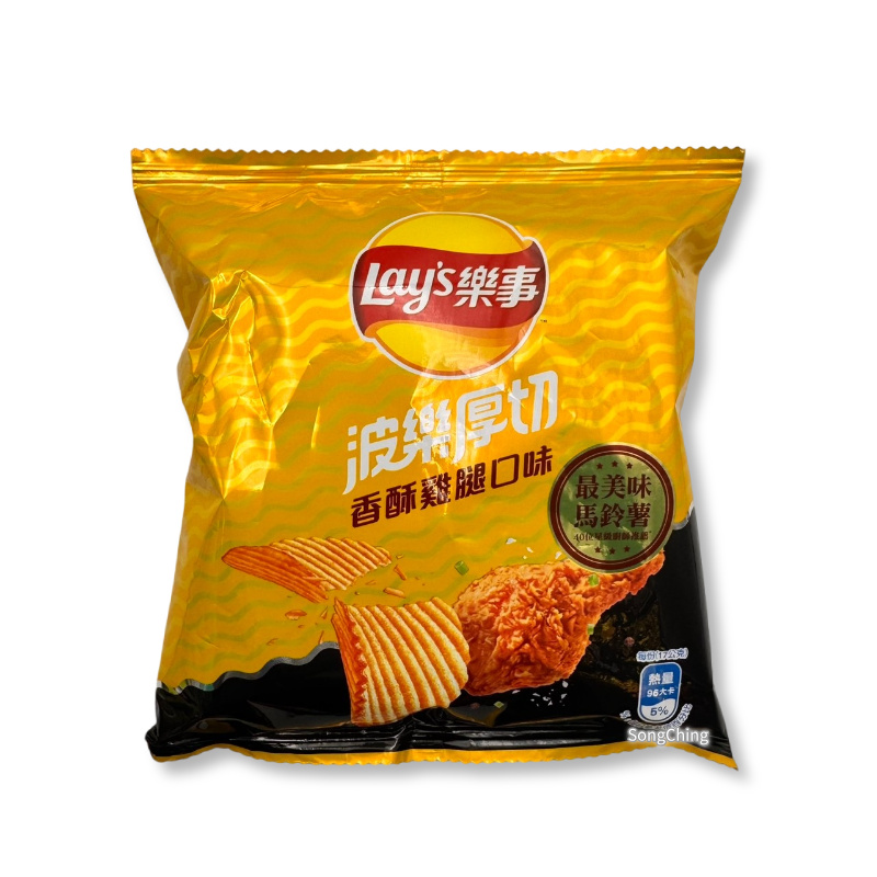 Crispy Fried Chicken Flavor 17g|波樂香酥雞腿口味 17克